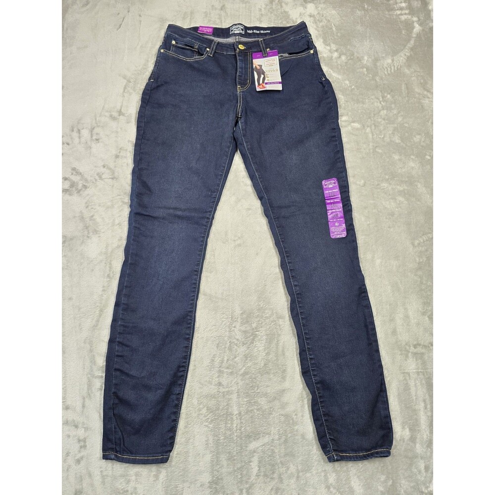 Signature By Levi Strauss NEW tags Women's Mid-Rise Stretch Skinny Jeans Sz W30.